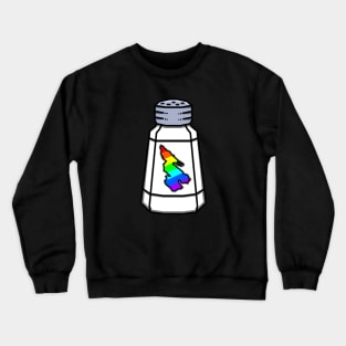 Salt Spring Island, BC - Rainbow Salt Shaker - Colourful - Salt Spring Island Crewneck Sweatshirt